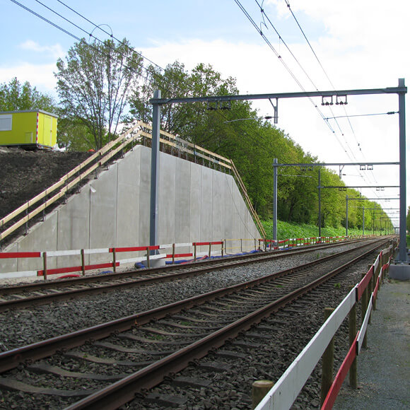 Image of Railway Retaining Walls