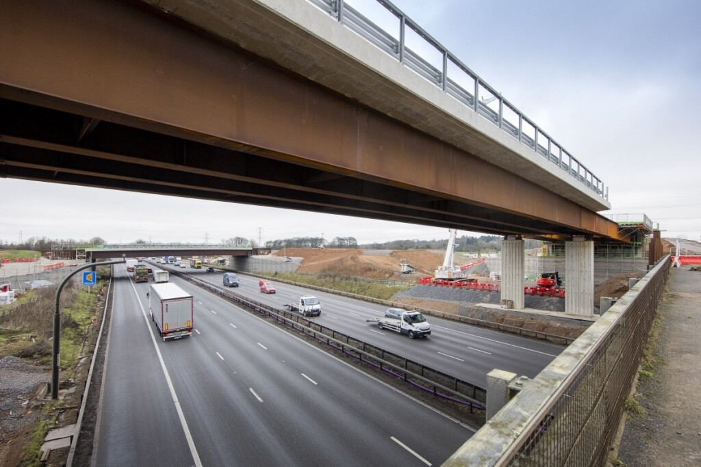 M42 Junction 6 Improvements B4102 Solihull Road Overbridge image