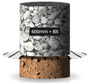 Designing with BX geogrids